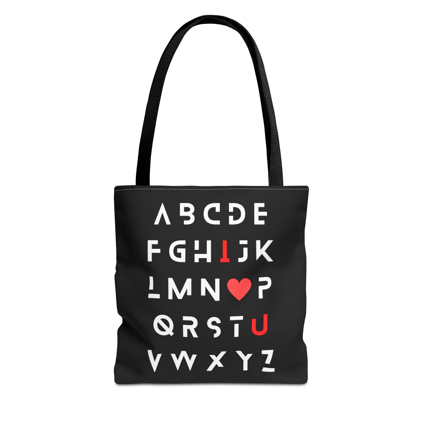 Teacher I Love You Tote Bag. Cute Valentine's Day gift, Funny College gift, Pure comfort. Gift for her. Gift for girlfriend. Valentine's Day outfit sale. Fresh fashion design. No itchy seams. 50% cotton and 50% polyester. Feels cozy in colder months. Double stitching adds top-tier durability. Sorority sister gift.