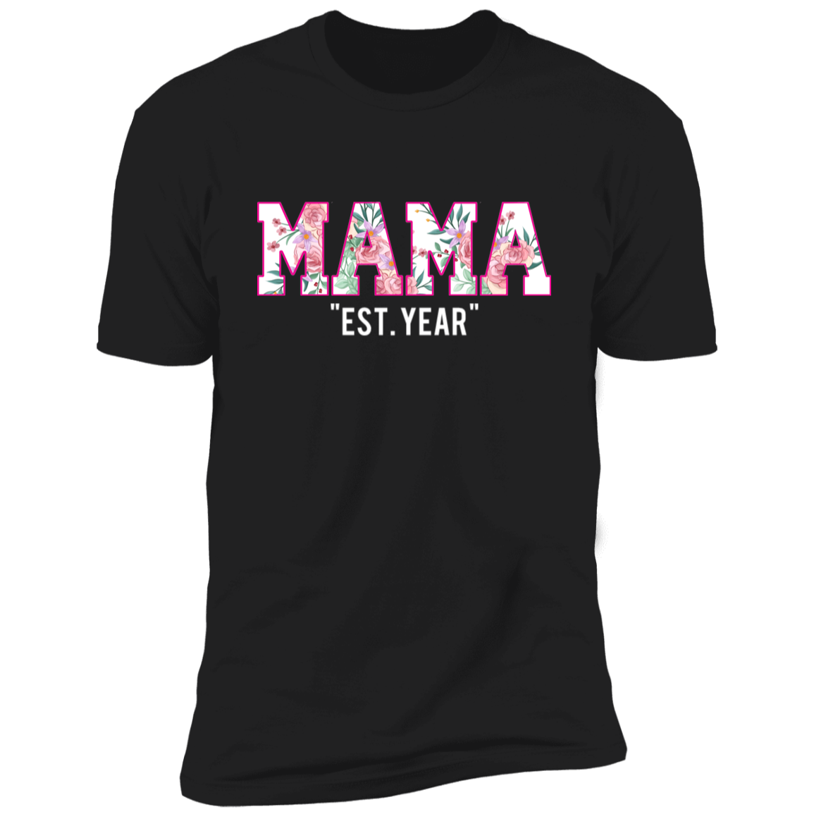 Personalized Mama Premium Short Sleeve T-Shirt