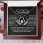 gifts for mom, gifts for dad, gifts for wife, gifts for husband, gifts for daughter, gifts for son, Personalized Forever Love Necklace Soulmate If I Could Give You