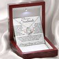 gifts for mom, gifts for dad, gifts for wife, gifts for husband, gifts for daughter, gifts for son, Forever Love Necklace Soulmate If There's Anything I Did