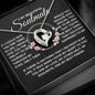 gifts for mom, gifts for dad, gifts for wife, gifts for husband, gifts for daughter, gifts for son, Personalized Forever Love Necklace Soulmate If I Could Give You