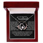 gifts for mom, gifts for dad, gifts for wife, gifts for husband, gifts for daughter, gifts for son, Personalized Forever Love Necklace Soulmate If I Could Give You