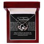 Personalized Forever Love Necklace To My Beautiful Soulmate Meeting You Was Fate