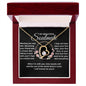 Personalized Forever Love Necklace To My Beautiful Soulmate Meeting You Was Fate