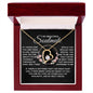gifts for mom, gifts for dad, gifts for wife, gifts for husband, gifts for daughter, gifts for son, Personalized Forever Love Necklace Soulmate If I Could Give You