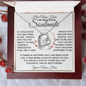 gifts for mom, gifts for dad, gifts for wife, gifts for husband, gifts for daughter, gifts for son, Personalized Forever Love Necklace Soulmate