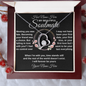 gifts for mom, gifts for dad, gifts for wife, gifts for husband, gifts for daughter, gifts for son, Personalized Forever Love Necklace Soulmate Meeting Was Fate