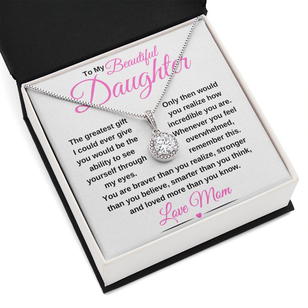 To My Beautiful Daughter, Great Birthday Gifts For Daughters, Great Congratulations Gifts, Great Gift Jewelry and Watches, Great Gifts For Daughters, Great Graduation Gifts For Daughter, Great Jewelry Box, Great Sweet 16 Gifts For Daughters, Great Personalized Gifts, Military Graduation Gift, Eternal Hope Necklace