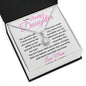 To My Beautiful Daughter, Great Birthday Gifts For Daughters, Great Congratulations Gifts, Great Gift Jewelry and Watches, Great Gifts For Daughters, Great Graduation Gifts For Daughter, Great Jewelry Box, Great Sweet 16 Gifts For Daughters, Great Personalized Gifts, Military Graduation Gift, Eternal Hope Necklace