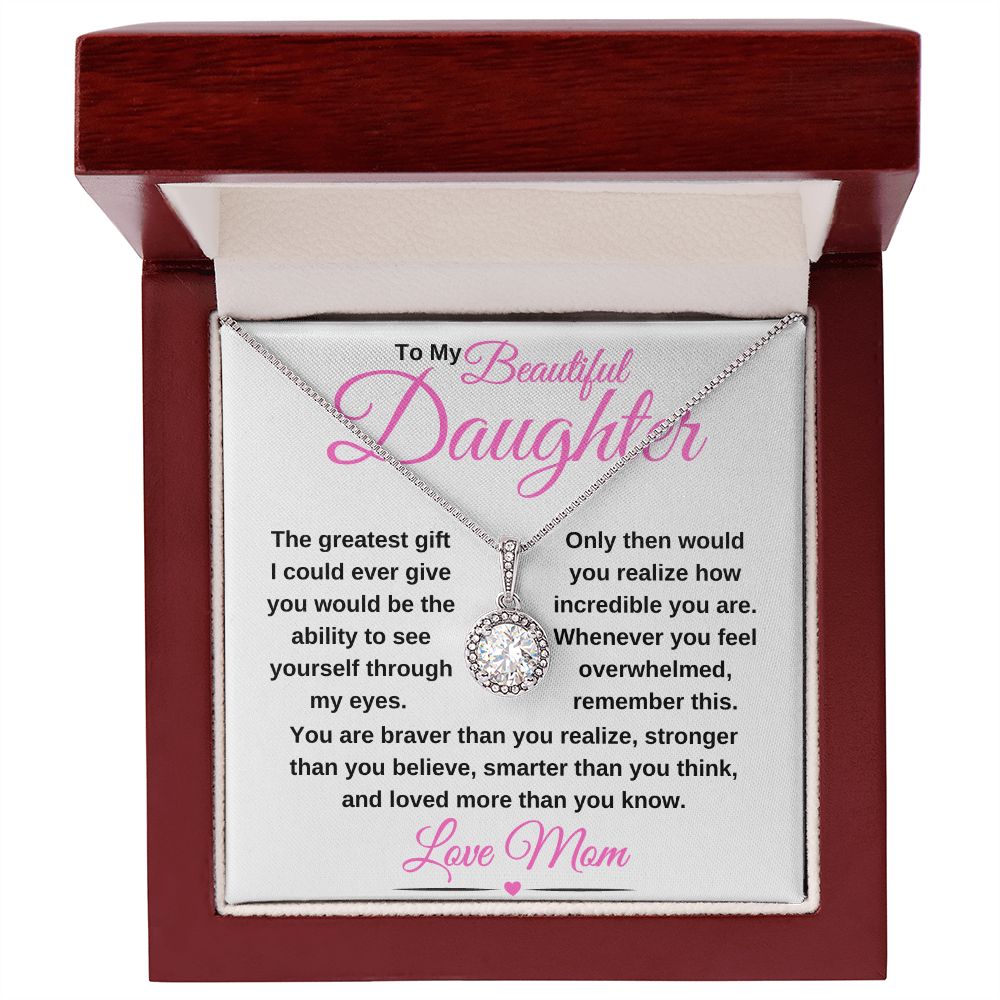 To My Beautiful Daughter, Great Birthday Gifts For Daughters, Great Congratulations Gifts, Great Gift Jewelry and Watches, Great Gifts For Daughters, Great Graduation Gifts For Daughter, Great Jewelry Box, Great Sweet 16 Gifts For Daughters, Great Personalized Gifts, Military Graduation Gift, Eternal Hope Necklace