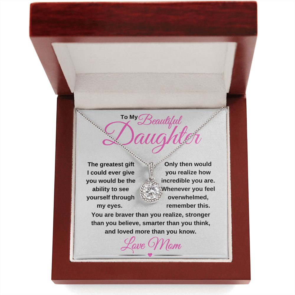 To My Beautiful Daughter, Great Birthday Gifts For Daughters, Great Congratulations Gifts, Great Gift Jewelry and Watches, Great Gifts For Daughters, Great Graduation Gifts For Daughter, Great Jewelry Box, Great Sweet 16 Gifts For Daughters, Great Personalized Gifts, Military Graduation Gift, Eternal Hope Necklace