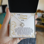 Moma To Be Love Knot Necklace A Better Mom Gold