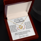 gifts for mom, gifts for dad, gifts for wife, gifts for husband, gifts for daughter, gifts for son, Personalized Love Knot Necklace Soulmate