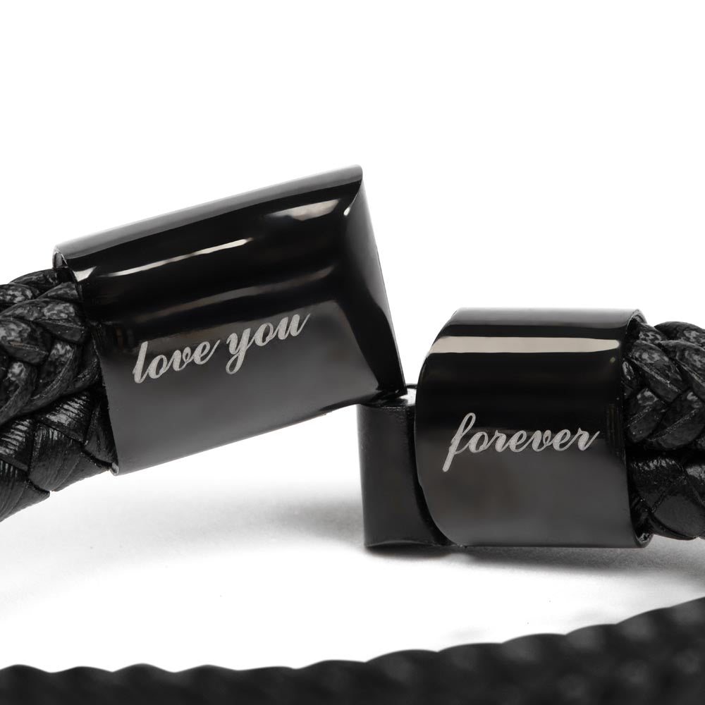 Genuine leather, Braided Leather, Cross Bracelet, Magnetic clasp, Handmade, high quality, Gift for him, Christian Gift, Baptism Gift, gift for boyfriend, gift for husband, gift for soulmate, Valentine’s Day, men’s bracelet, stainless steel, vegan leather, To My Man, To My Husband, To My Future Husband, Mens Jewelry