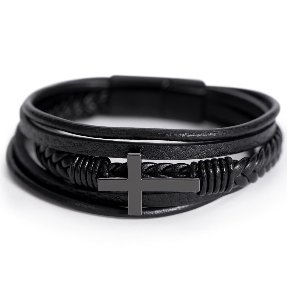 Cross Bracelet for him, Christian Gift for him, gift for boyfriend, gift for husband, gift for soulmate, men’s bracelet, To My Future Husband, Mens Jewelry, Anniversary Gift, Great Faith Gifts, Great Christian Gifts, Great Gift Jewelry and Watches, Great Gifts For Husband, Great Jewelry Box, Mahogany Jewelry Box
