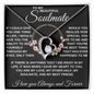 gifts for mom, gifts for dad, gifts for wife, gifts for husband, gifts for daughter, gifts for son, Forever Love Necklace Soulmate If I Could Give You One Thing