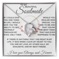 gifts for mom, gifts for dad, gifts for wife, gifts for husband, gifts for daughter, gifts for son, Forever Love Necklace Soulmate If There's Anything I Did