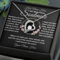 gifts for mom, gifts for dad, gifts for wife, gifts for husband, gifts for daughter, gifts for son, Personalized Forever Love Necklace Soulmate Meeting Was Fate