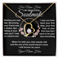 gifts for mom, gifts for dad, gifts for wife, gifts for husband, gifts for daughter, gifts for son, Personalized Forever Love Necklace Soulmate Meeting Was Fate