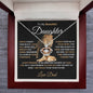 gifts for mom, gifts for dad, gifts for wife, gifts for husband, gifts for daughter, gifts for son, Crown Pendant Necklace For Daughter From Dad I Love You