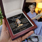 gifts for mom, gifts for dad, gifts for wife, gifts for husband, gifts for daughter, gifts for son, Crown Pendant Necklace For Daughter From Dad I Love You