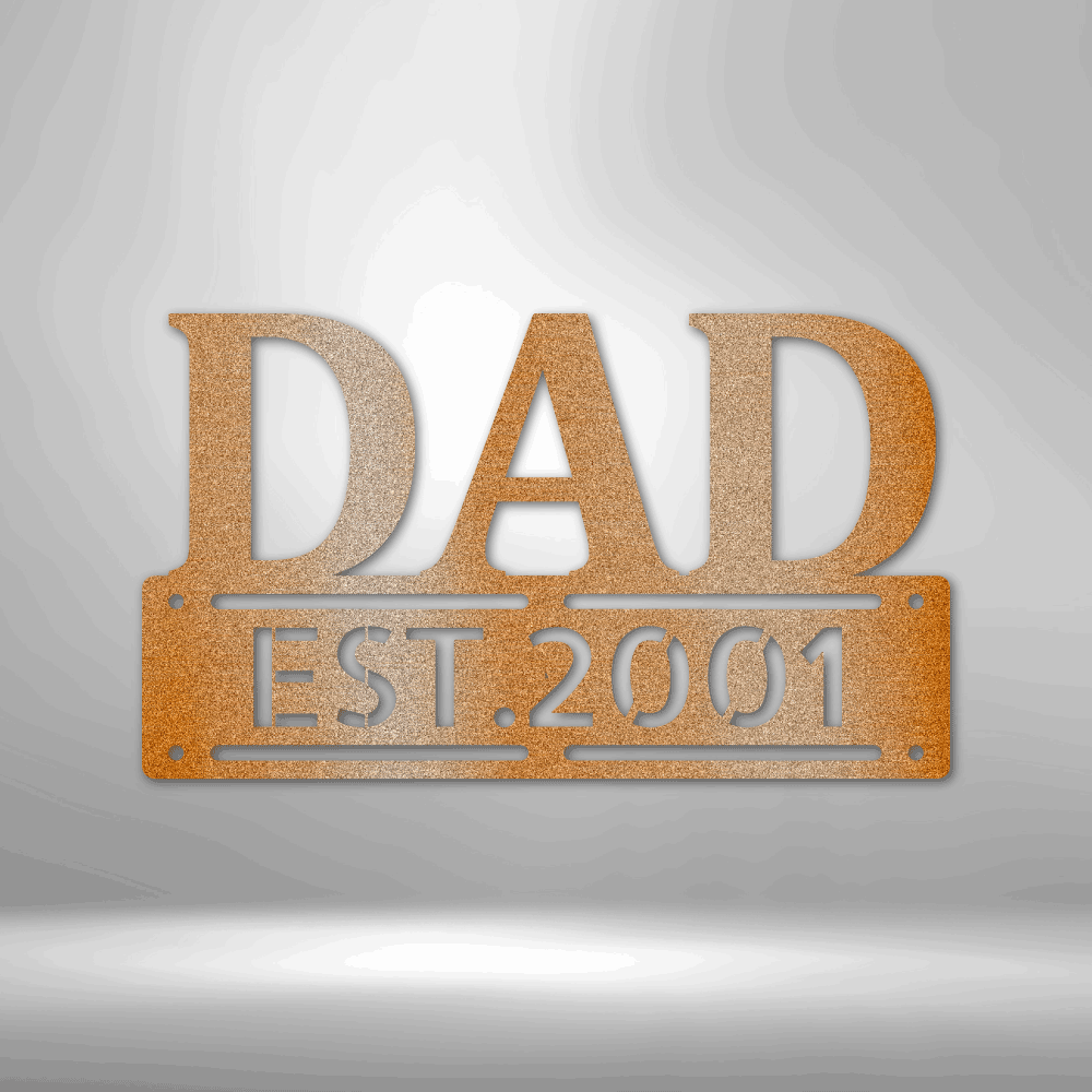 Gifts for Husband, Personalized Name Sign, Metal Monogram sign, Metal Wall Art, Metal Signs, Door Hanger, Great Birthday Gifts For Dad, Great Father's Day Gifts, Great Gifts For Dad, Great Gifts For Husband, Great Metal Art, Great Personalized Gifts, Great Wall Art
