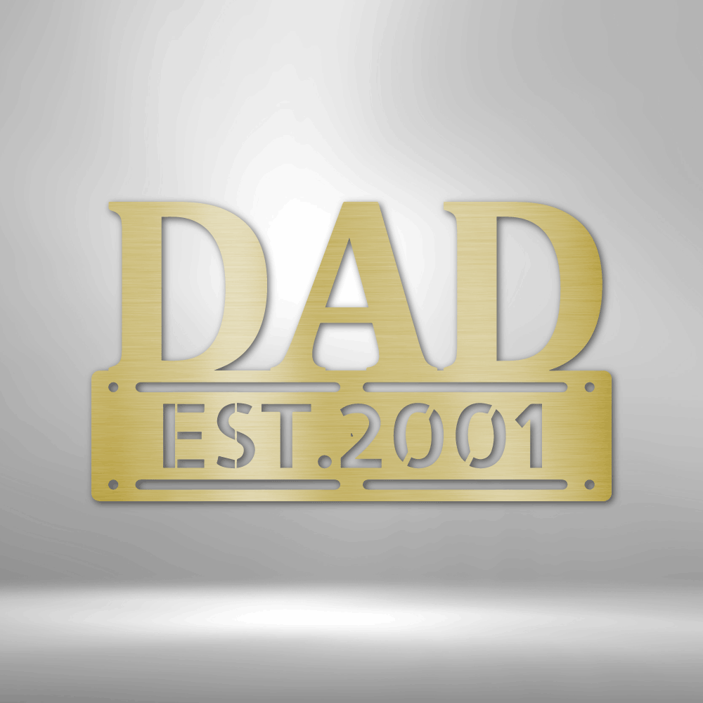 Gifts for Husband, Personalized Name Sign, Metal Monogram sign, Metal Wall Art, Metal Signs, Door Hanger, Great Birthday Gifts For Dad, Great Father's Day Gifts, Great Gifts For Dad, Great Gifts For Husband, Great Metal Art, Great Personalized Gifts, Great Wall Art