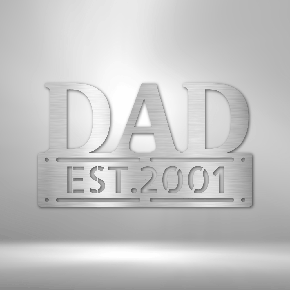 Gifts for Husband, Personalized Name Sign, Metal Monogram sign, Metal Wall Art, Metal Signs, Door Hanger, Great Birthday Gifts For Dad, Great Father's Day Gifts, Great Gifts For Dad, Great Gifts For Husband, Great Metal Art, Great Personalized Gifts, Great Wall Art
