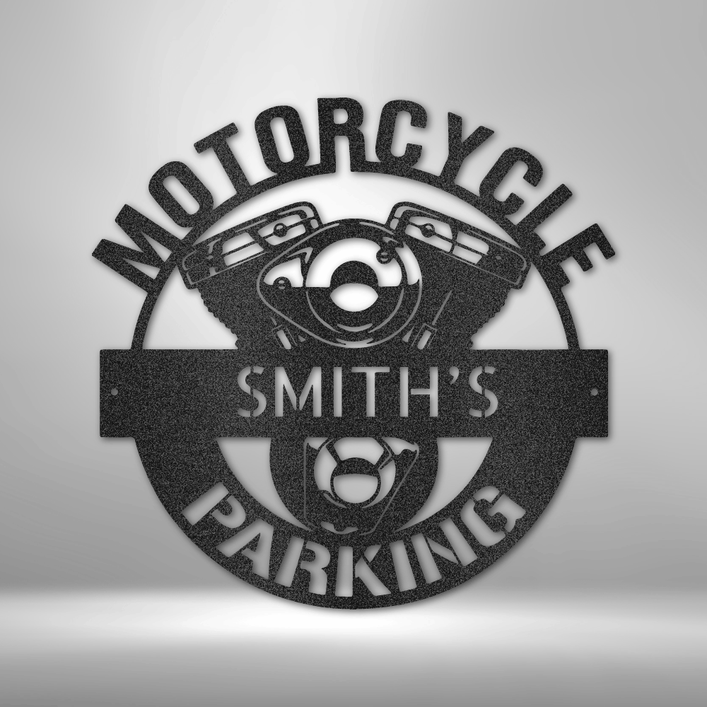 Metal Monogram sign, Metal Signs, Great Metal Art, Great Gifts For Husband, Great Personalized Gifts, Great Wall Art, Great Father's Day Gifts, Great Gifts For Dad, Great Birthday Gifts For Dad, Great Birthday Gifts For Sons, Great Gifts For Bikers, Great Housewarming Gifts, Great Sweet 16 Gifts For Son