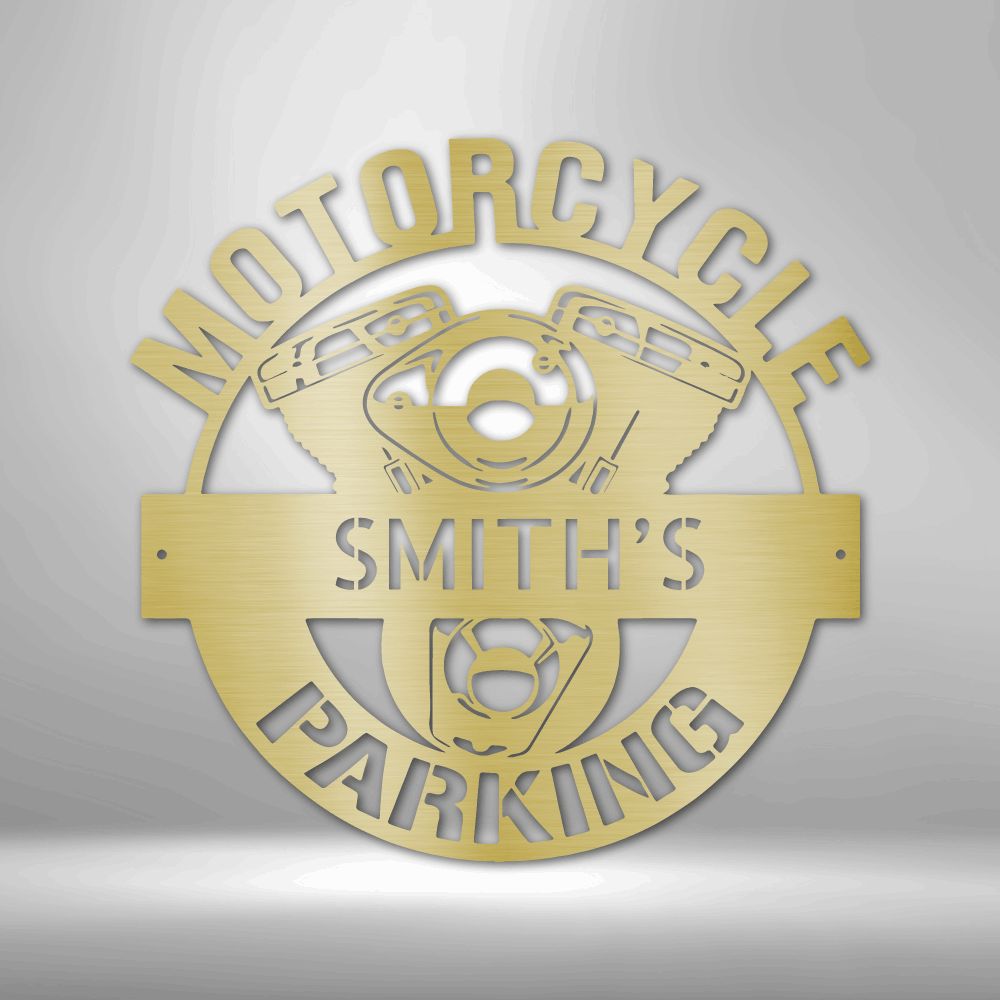 Metal Monogram sign, Metal Signs, Great Metal Art, Great Gifts For Husband, Great Personalized Gifts, Great Wall Art, Great Father's Day Gifts, Great Gifts For Dad, Great Birthday Gifts For Dad, Great Birthday Gifts For Sons, Great Gifts For Bikers, Great Housewarming Gifts, Great Sweet 16 Gifts For Son