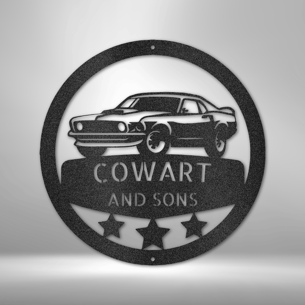 Best Gifts for Husband, Anniversary Gifts, Best Housewarming Gifts, Personalized Name Sign, Metal Monogram, Metal Wall Art, Metal Signs, Great Metal Art, Great Father's Day Gifts, Great Birthday Gifts For Dad, Great Birthday Gifts For Sons, Great Gifts For Car Lovers, Great Gifts For Dad, Great Wall Art