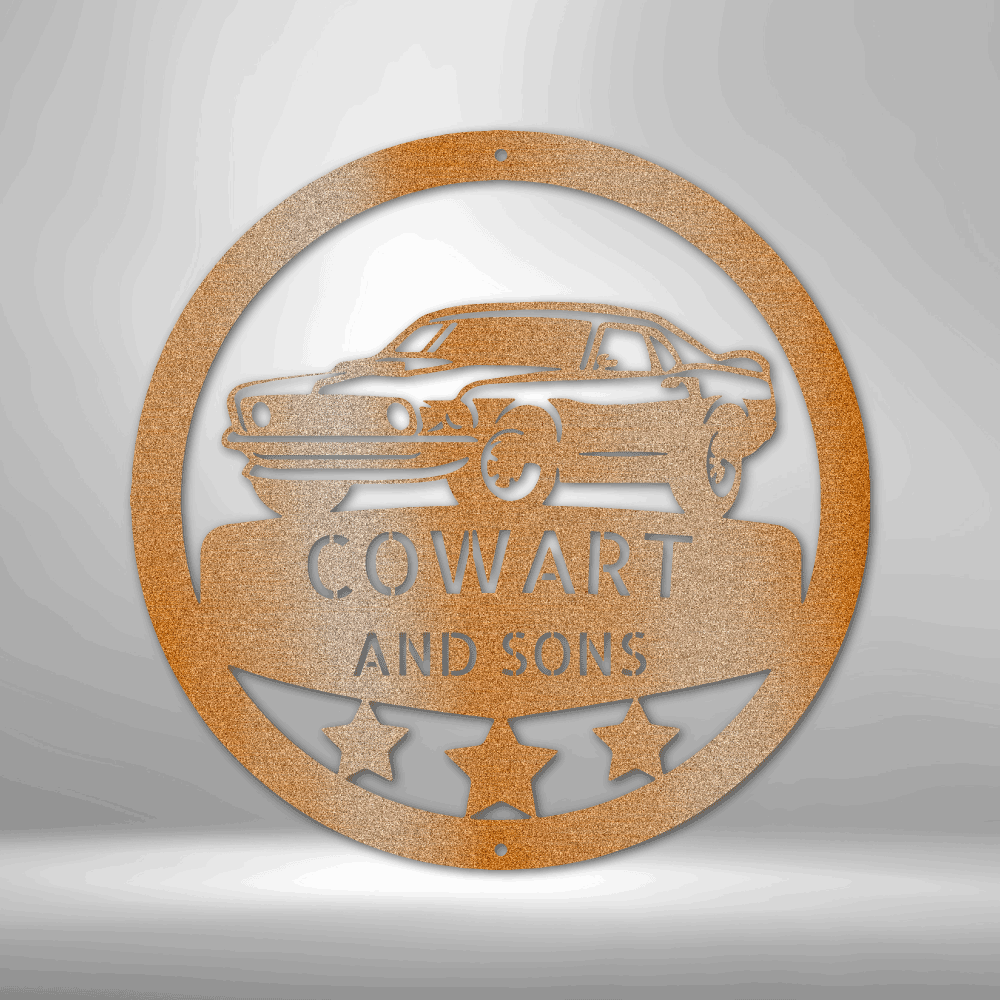 Best Gifts for Husband, Anniversary Gifts, Best Housewarming Gifts, Personalized Name Sign, Metal Monogram, Metal Wall Art, Metal Signs, Great Metal Art, Great Father's Day Gifts, Great Birthday Gifts For Dad, Great Birthday Gifts For Sons, Great Gifts For Car Lovers, Great Gifts For Dad, Great Wall Art
