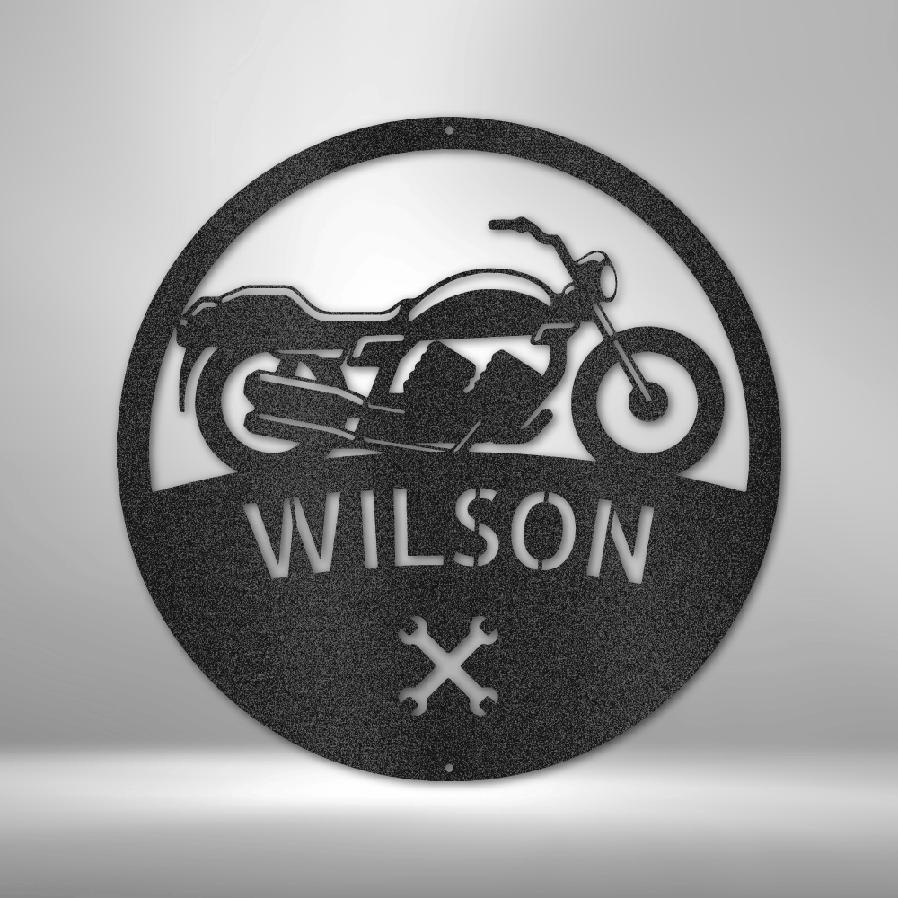 Metal Monogram sign, Metal Wall Art, Great Gifts For Husband, Great Personalized Gifts, Great Birthday Gifts For Dad, Great Birthday Gifts For Sons, Great Father's Day Gifts, Great Gifts For Bikers, Great Gifts For Dad, Great Sweet 16 Gifts For Son, Great Wall Art, Great Gifts For Son, Great Gifts For Car Lovers