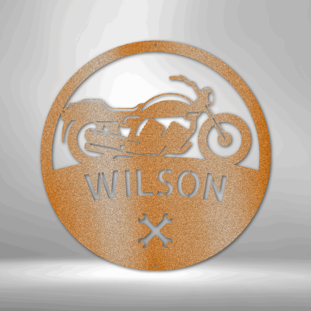 Metal Monogram sign, Metal Wall Art, Great Gifts For Husband, Great Personalized Gifts, Great Birthday Gifts For Dad, Great Birthday Gifts For Sons, Great Father's Day Gifts, Great Gifts For Bikers, Great Gifts For Dad, Great Sweet 16 Gifts For Son, Great Wall Art, Great Gifts For Son, Great Gifts For Car Lovers