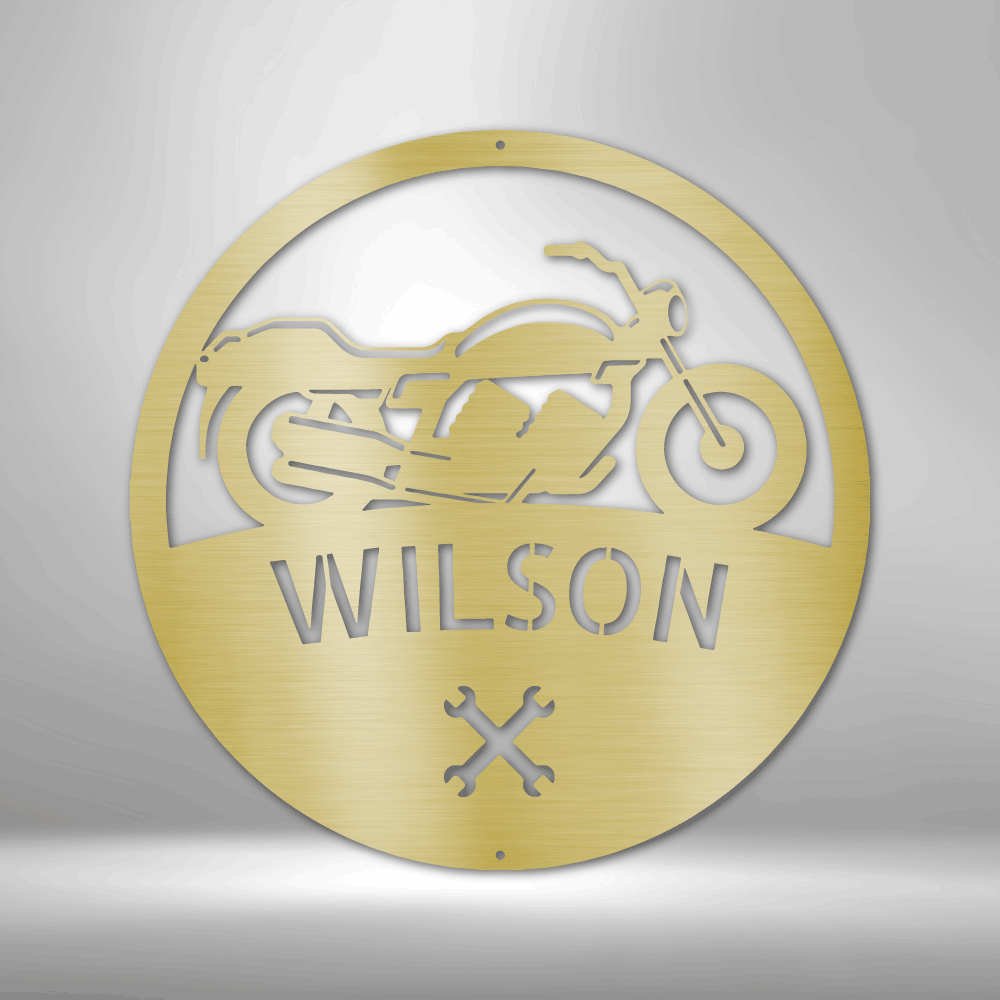 Metal Monogram sign, Metal Wall Art, Great Gifts For Husband, Great Personalized Gifts, Great Birthday Gifts For Dad, Great Birthday Gifts For Sons, Great Father's Day Gifts, Great Gifts For Bikers, Great Gifts For Dad, Great Sweet 16 Gifts For Son, Great Wall Art, Great Gifts For Son, Great Gifts For Car Lovers