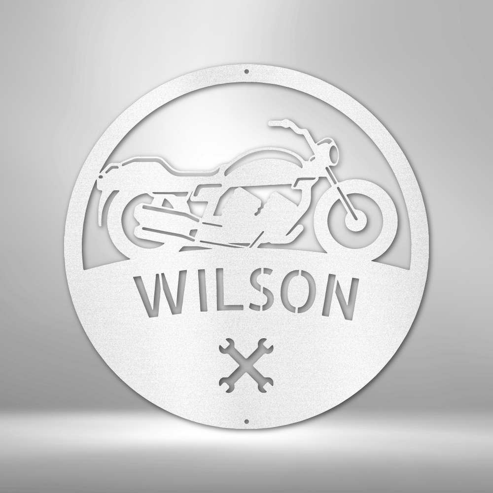 Metal Monogram sign, Metal Wall Art, Great Gifts For Husband, Great Personalized Gifts, Great Birthday Gifts For Dad, Great Birthday Gifts For Sons, Great Father's Day Gifts, Great Gifts For Bikers, Great Gifts For Dad, Great Sweet 16 Gifts For Son, Great Wall Art, Great Gifts For Son, Great Gifts For Car Lovers