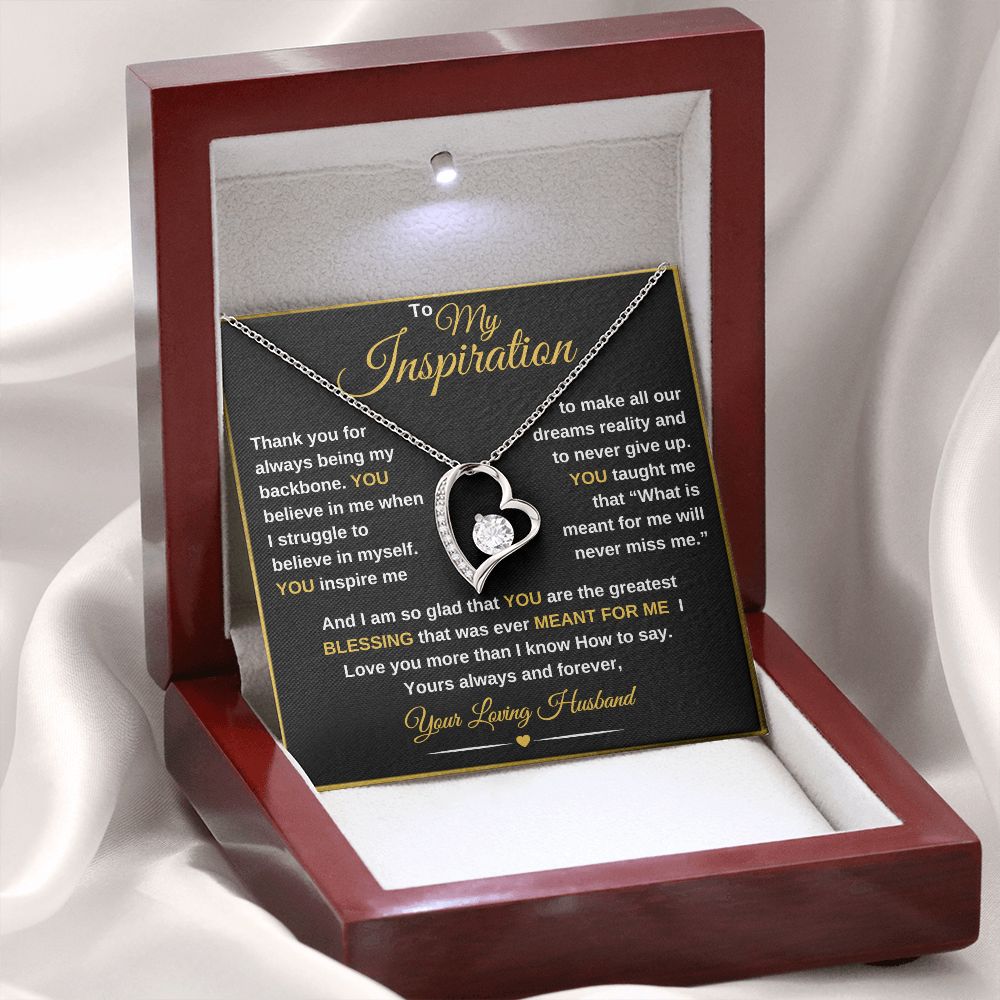 Forever Love pendant, Personalized Jewelry, Soulmate necklace, Christmas Gift for wife, Gift for girlfriend, 14k white gold, 18k yellow gold, Anniversary Gift, Great Gifts For Wife, Great Jewelry Box, Mahogany Jewelry Box, Christmas Gifts For Wife, Romantic Gifts For wife, Soulmate Necklace, Special gift For Wife