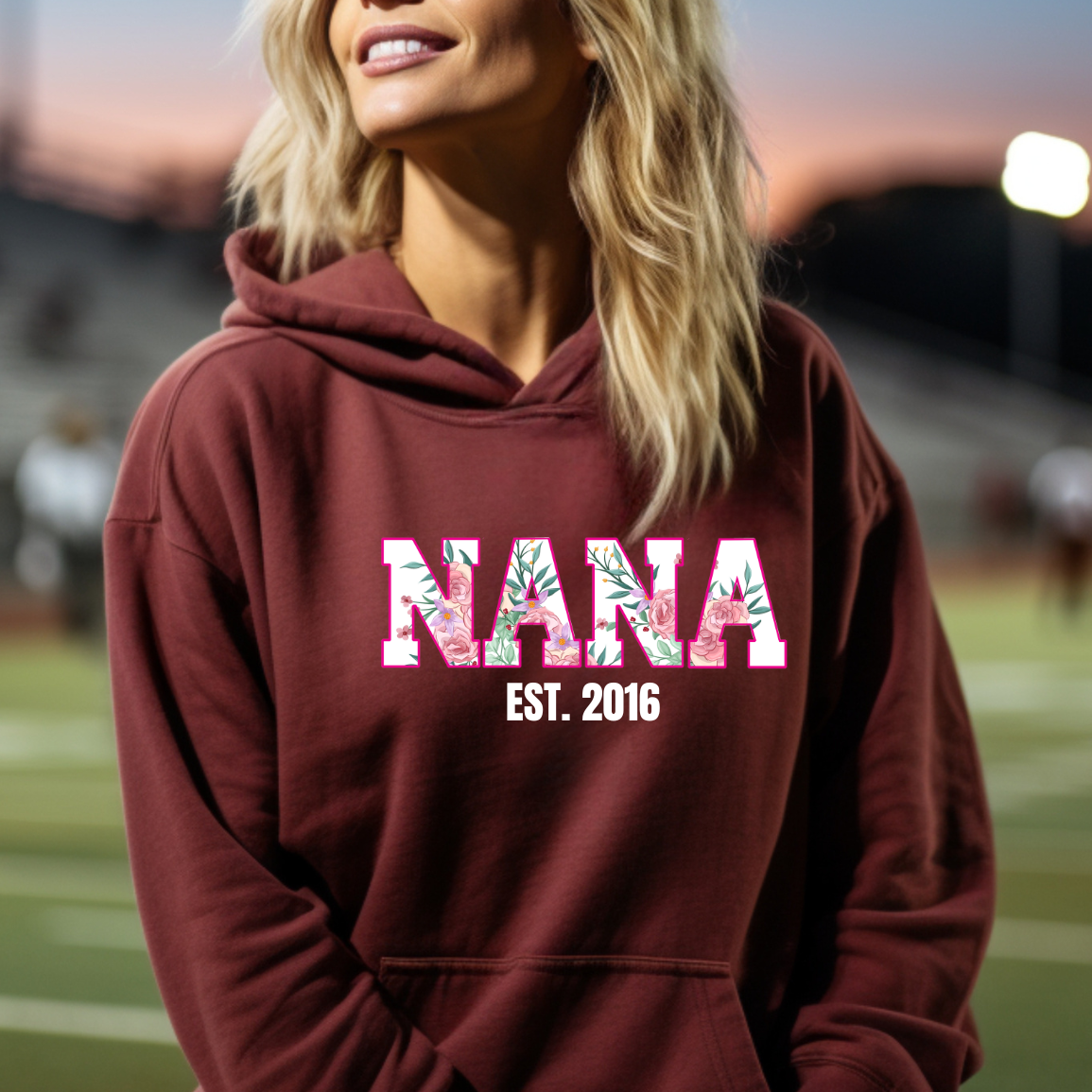 Personalized Nana Gildan Pullover Hoodie