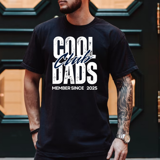 gifts for mom, gifts for dad, gifts for wife, gifts for husband, gifts for daughter, gifts for son, Cool Dads Club T-Shirt