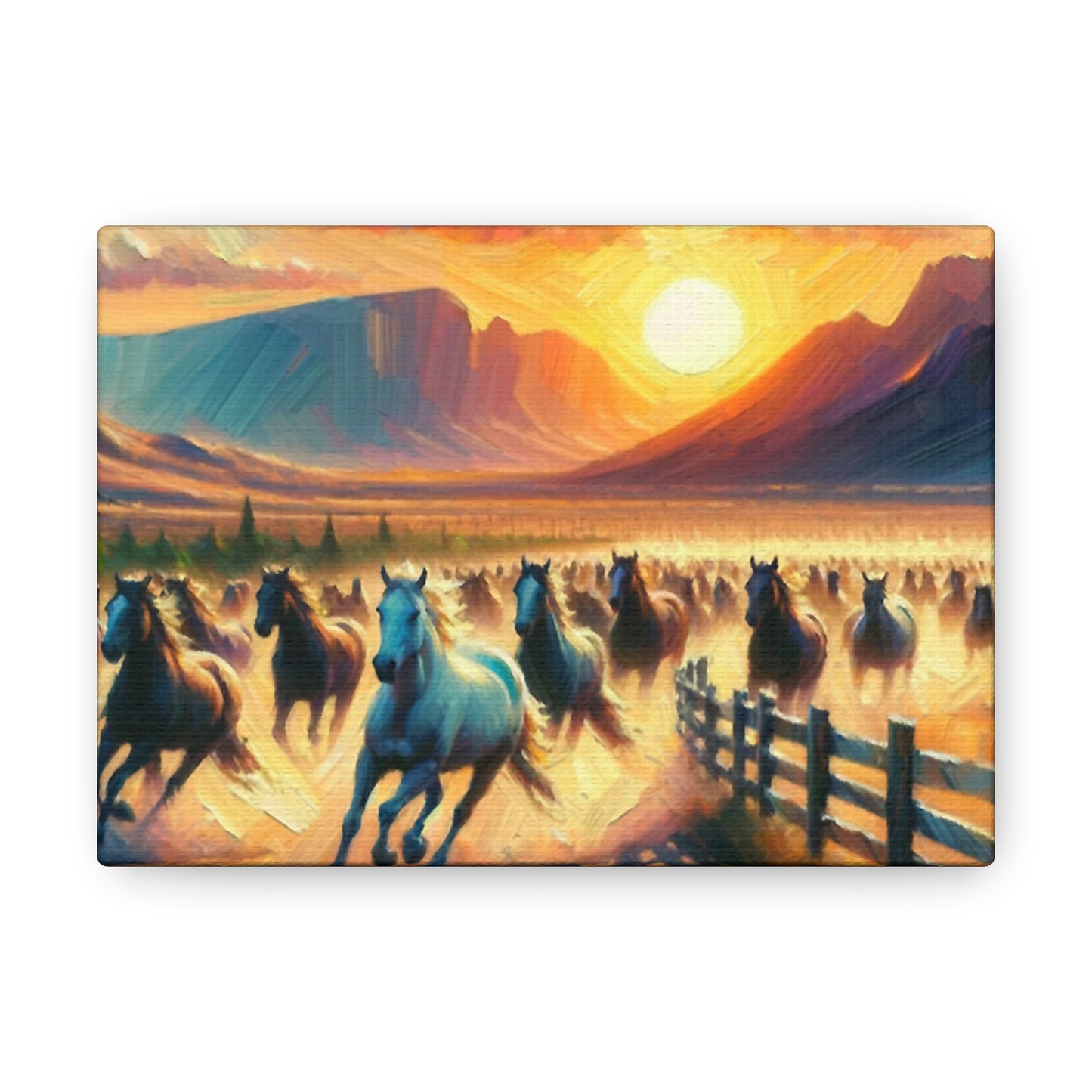 Clouds and Thunder-Canvas Gallery Wraps