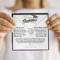 gifts for mom, gifts for dad, gifts for wife, gifts for husband, gifts for daughter, gifts for son, Custom Graduation Gift, Love Knot Necklace, Graduation Gift