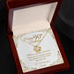 Happy Birthday Emma Siddell Love Knot Necklace