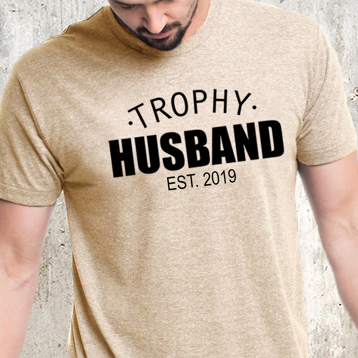 Personalized Trophy Husband Premium Short Sleeve T-Shirt