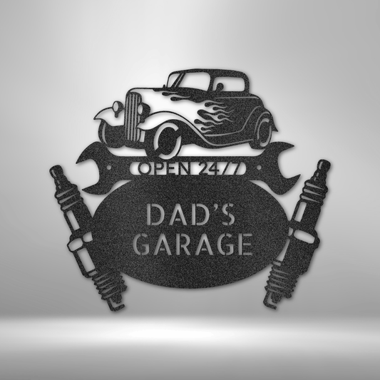 Personalized Name Sign, Metal Monogram, Metal Wall Art, Metal Signs, Housewarming Gift, Birthday Gifts For Dad, Birthday Gifts For Sons, Father's Day Gifts, Great Gifts For Bikers, Great Gifts For Car Lovers, Great Gifts For Dad, Great Gifts For Husband, Great Gifts For Son, Great Housewarming Gifts, Great Metal Art