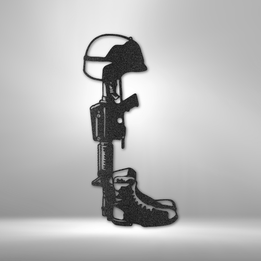 Metal Monogram sign, Metal Wall Art, Metal Signs,  Great Metal Art, Best Gifts For Patriots, Best Gifts For Veterans, Great Faith Gifts, Best Memorial Gifts